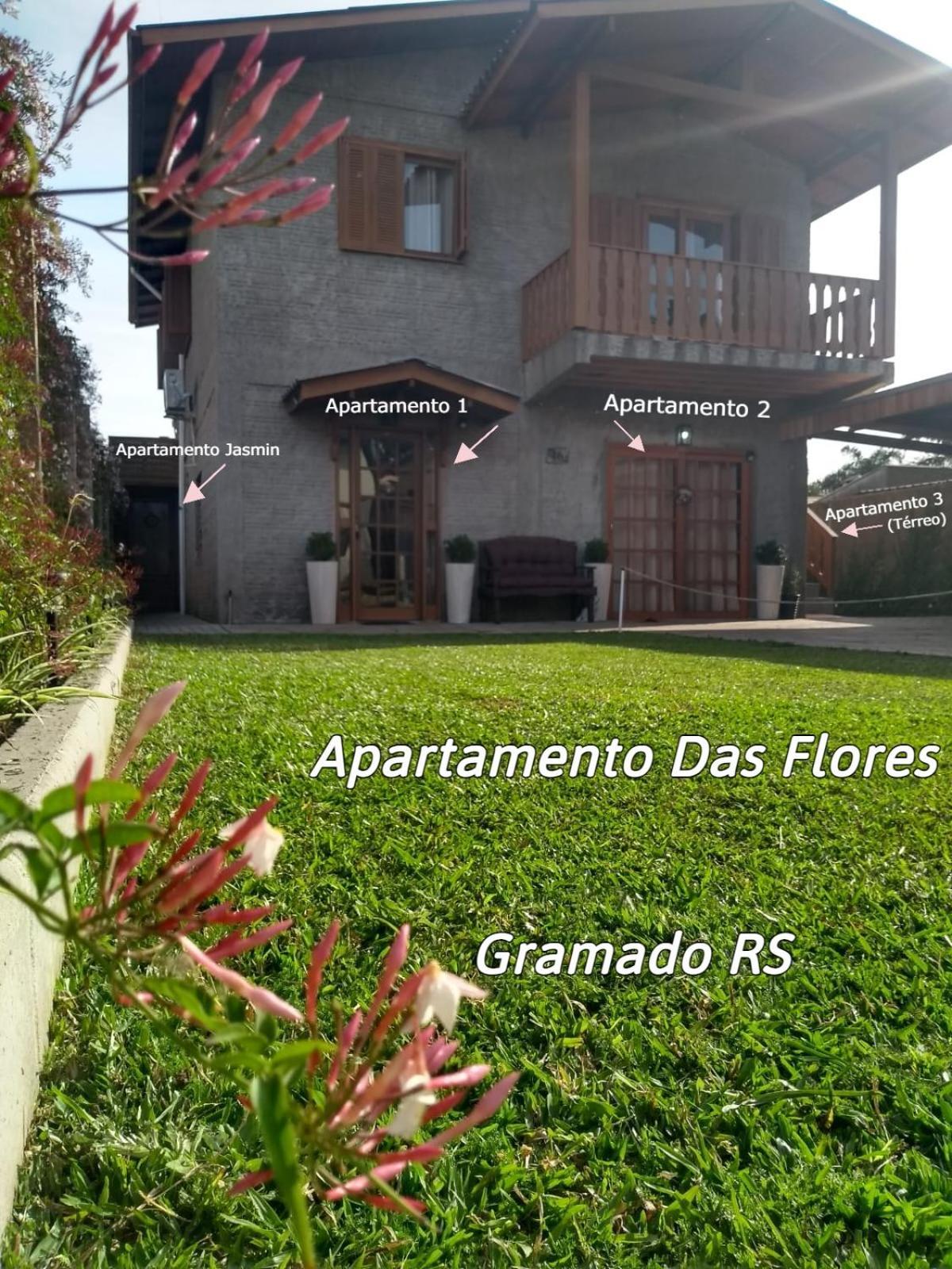 Apartamento Das Flores 格拉玛多 外观 照片